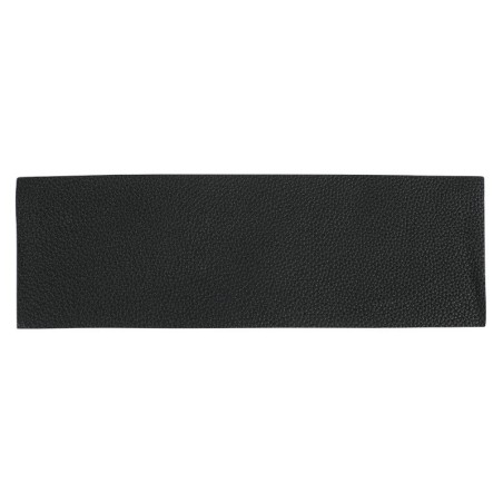 TAGLIO PELLE 'ELK' NERA  ANONIMA 11,3 cm X 35 cm