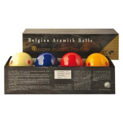 BILIE SET CARAMBOLA SUPER ARAMITH PRO-CUP 4 BILIE 61,5 mm