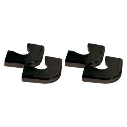 ANGOLARI POOL CONCORDE - SET 4 VERNICIATI NERI ANONIMI