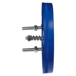 SEGNAPUNTI ROTONDO A SCATTO BLU