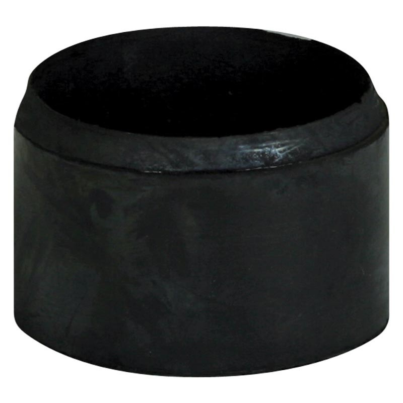 PIEDINO ROTONDO PER CALCETTO IN GOMMA - diam. 8cm / h 5cm