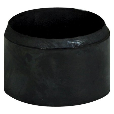 PIEDINO ROTONDO PER CALCETTO IN GOMMA - diam. 8cm / h 5cm