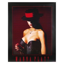 POSTER WANNA PLAY cm. 78X62