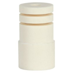 PUNTALINO LONGONI LUNA NERA-W-FERRULE BIANCO