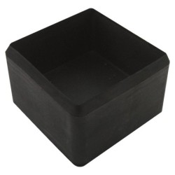 PIEDINO QUADRATO GOMMA 9cm X 9cm X 5 cm