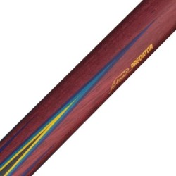 CALCIO PER STECCA PREDATOR SP8 LIMITED EDITION MOGANO/ACERO CURLY - LEATHER WRAP