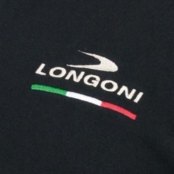 FELPA LONGONI NERA TAGLIA L