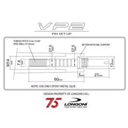 PERNO VP2 S INOXIDABLE