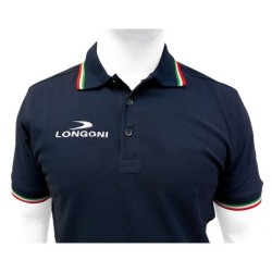 POLO LONGONI BLU TAGLIA XXL