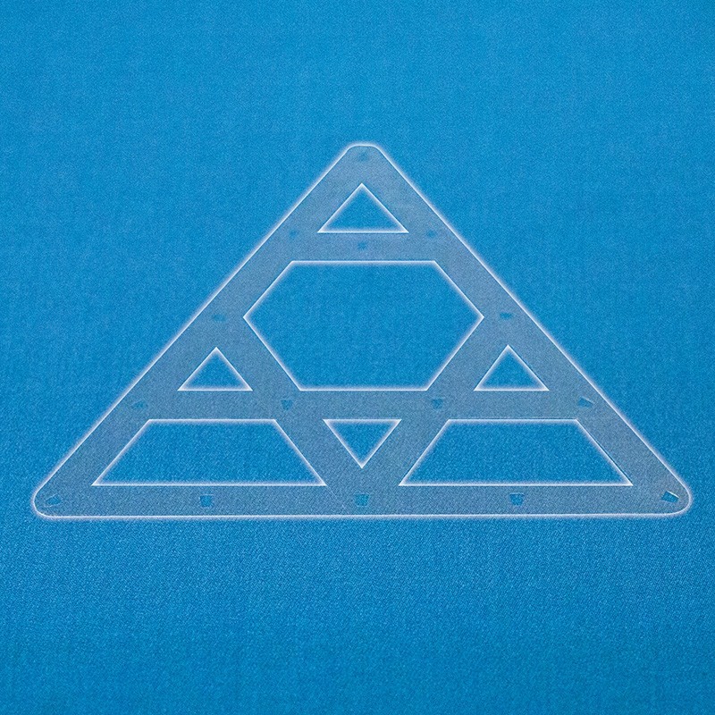 INVISIBLE RACK SHEET 8-9-10 BILIE - SET DI 2 TRIANGOLI AUTOADESIVI