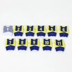 MAGLIE CALCIOBALILLA GIALLOBLU SET