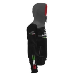 FELPA LONGONI CON CAPPUCCIO NINJA TAGLIA XXLARGE