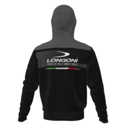 FELPA LONGONI CON CAPPUCCIO NINJA TAGLIA MEDIUM