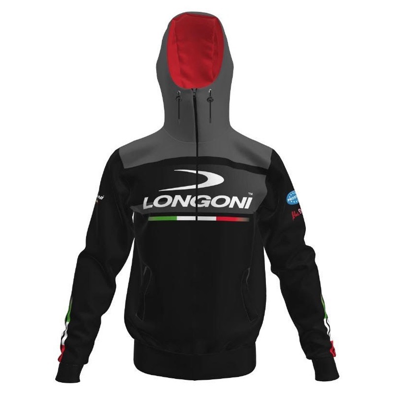 FELPA LONGONI CON CAPPUCCIO NINJA TAGLIA XXXLARGE