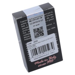 PANNO LONGONI RED TOUCH ULTRA SOFT MICROFIBER