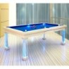POOL MONACO 8' LED BLU, COPERCHIO VETRO
