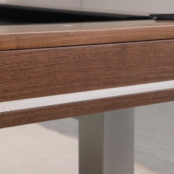 POOL SUNRISE 7' NOCE NATURALE CON COPERCHIO