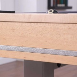 POOL SUNRISE 8' ACERO NATURALE CON COPERCHIO