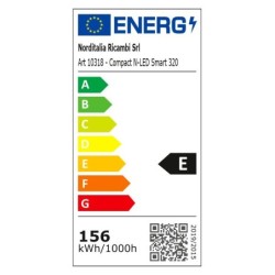 LAMPADARIO LONGONI COMPACT N-LED 325X31X6 SMART