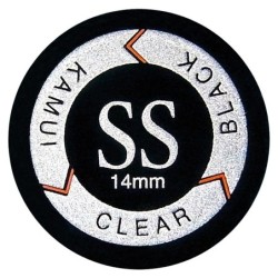 CUOIO KAMUI CLEAR NERO SUPERSOFT 14-LAMINATO-ORIGINALE