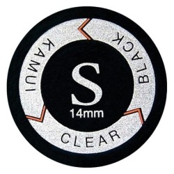 CUOIO KAMUI CLEAR NERO SOFT 14 - LAMINATO -ORIGINALE