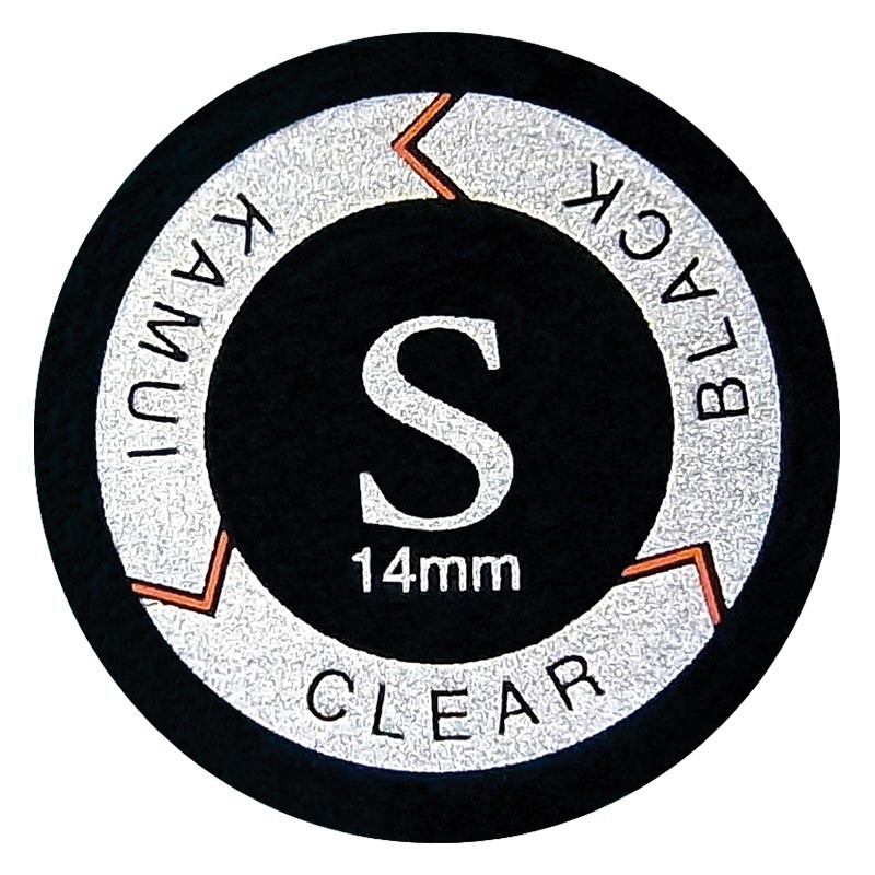 CUOIO KAMUI CLEAR NERO SOFT 14 - LAMINATO -ORIGINALE