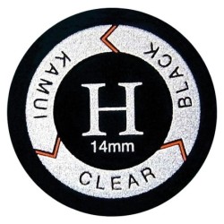 CUOIO KAMUI CLEAR NERO HARD 14 -LAMINATO - ORIGINALE