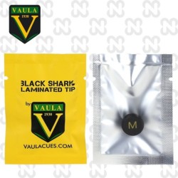 CUOIO VAULA MULTISTRATO BLACK SHARK NERO TOP 14MM MEDIUM - BOX 50