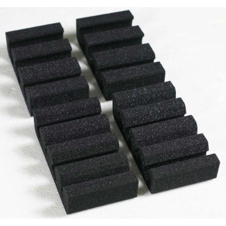 SPUGNE PER INTERNO VALIGETTA LONGONI 2C/4P + 3LOBITE - SET COMPLETO