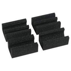 SPUGNE PER INTERNO VALIGETTA LONGONI 1C/2P ABS - SET COMPLETO