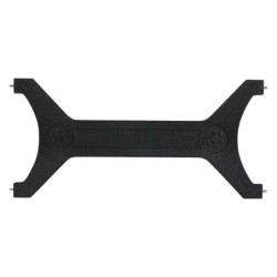 TRAVERSO IN PLASTICA NERA PER GAMBA  CALCETTO STORM TROLLEY