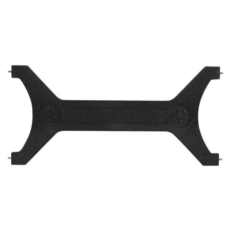 TRAVERSO IN PLASTICA NERA PER GAMBA  CALCETTO STORM TROLLEY