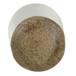 GHIERA CON CUOIO INCOLLATO D13mm / h24mm