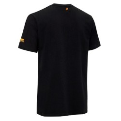 T-SHIRT PREDATOR NERA CON LOGO GIALLO XL