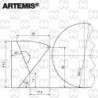 GOMMA ARTEMIS POOL K-66 - SET DA 6 LISTE