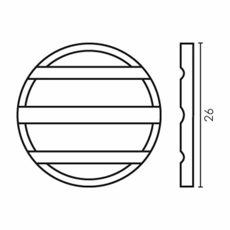 GETTONE NIR/3 GOLE OTTON. D.26