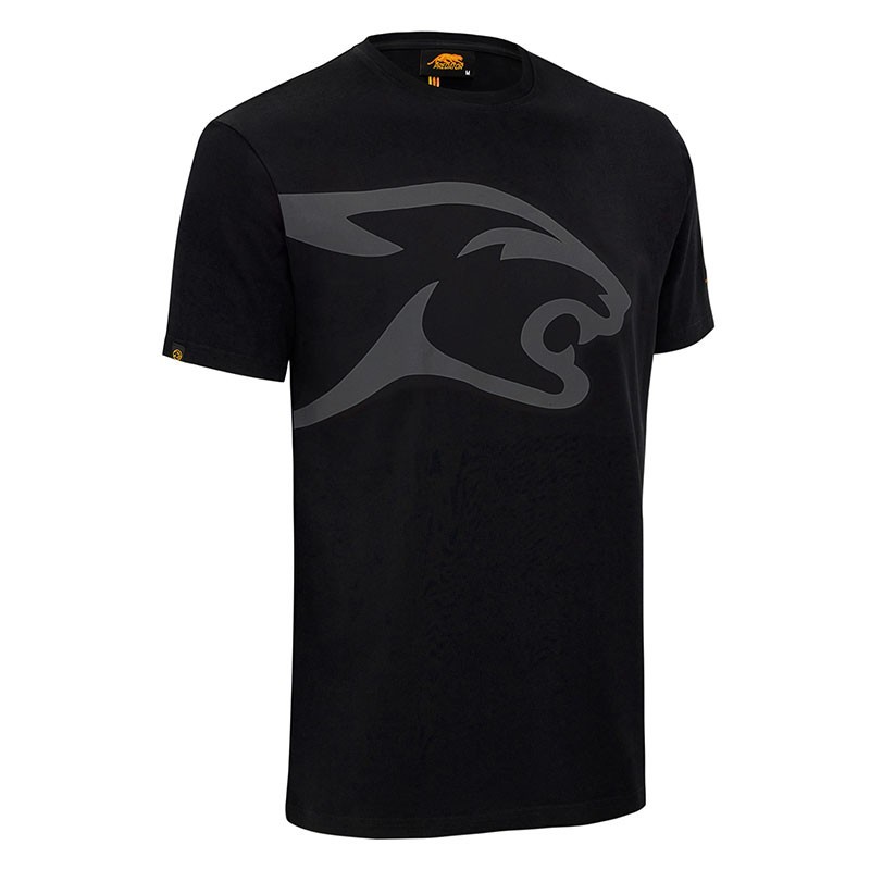 T-SHIRT PREDATOR NERA CON LOGO GRIGIO XL