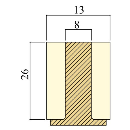 GHIERA LONGONI JBR POOL D13 d8 h26