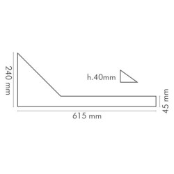 ANGOLARI SERIE SENZA BATTUTA PER PIANO LEGNO