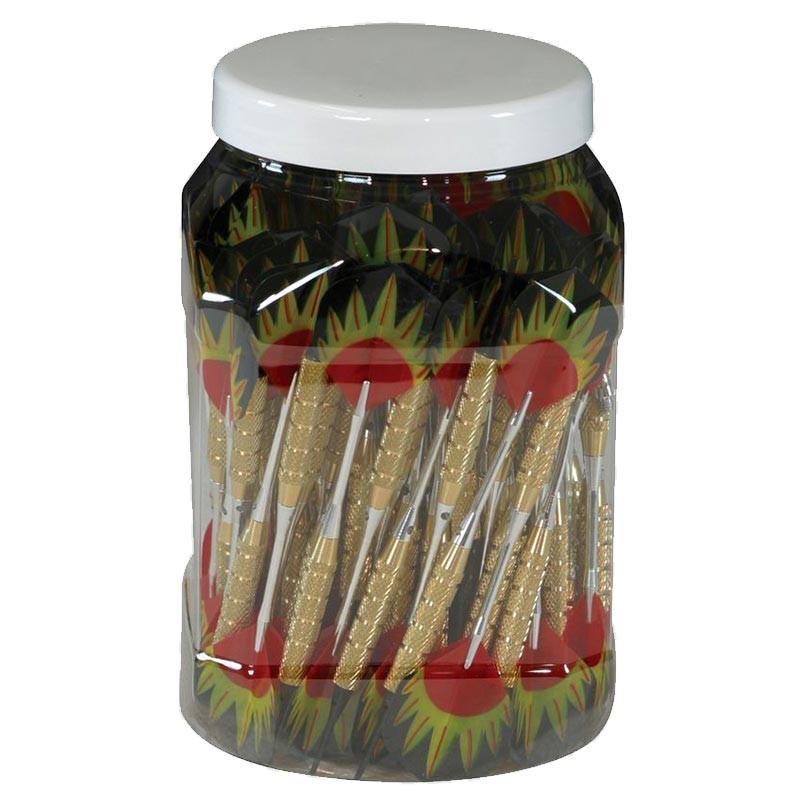 FRECCETTE DM 1/4-2BA BARATTOLO 100pz 16g CODA ALLUMINIO