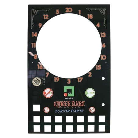 PORTA NERA PLEXIGLASS PER DARDO AUTOMATICO CYBERDINE ART.17410W