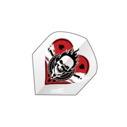 ALETTE POKER CUORE BIANCO