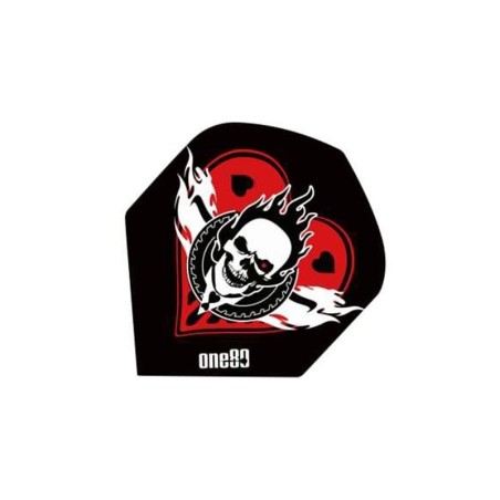 ALETTE POKER CUORI NERO