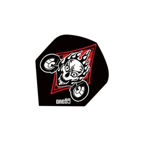 ALETTE POKER QUADRI NERO