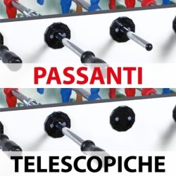 CALCIOBALILLA STADIUM PRO ASTE PASSANTI ASSIST SENZA GETTONIERA