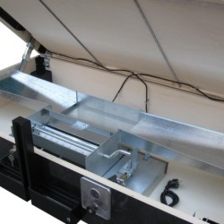 CALCIOBALILLA STADIUM PRO VETRO SOPRA, ASTE PASSANTI ASSIST SENZA GETTONIERA