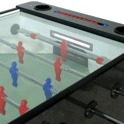 CALCIOBALILLA STADIUM PRO VETRO SOPRA, ASTE TELESCOPICHE CLASSIS GETTONIERA G07 GETT.'V'