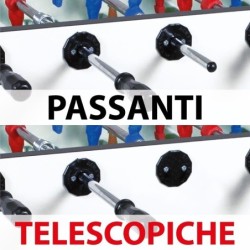 CALCIOBALILLA STORM-F2 FAMILY OUTDOOR PORTIERE GIREVOLE ASTE TELESCOPICHE STANDARD ASSIST