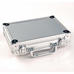 VALIGETTA PER FRECCETTE ALLUMINIO/ARGENTO