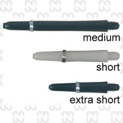 CODE NYLON BIANCHE MEDIUM + ANELLI IN FERRO